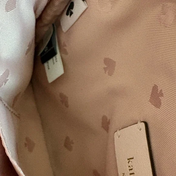 💗💗KATE SPADE KENDALL BRIAR LANE PALE PINK QUILTED LEATHER CROSSBODY BAG!💗💗 - Picture 6 of 10